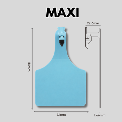 1 Piece VID Cattle Ear Tags